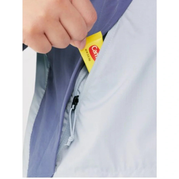 The North Face Women's Large Trailwear Wind Whistle Jacket NWT Purple Black - Picture 13 of 16